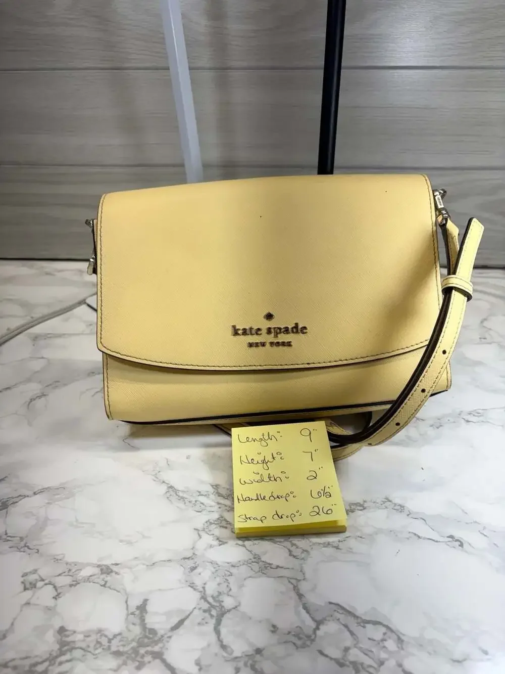 Kate Spade New York Laurel Way Greer Crossbody Bag in Daybreak Yellow